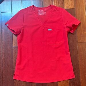 FIGS XS one pocket scrub top